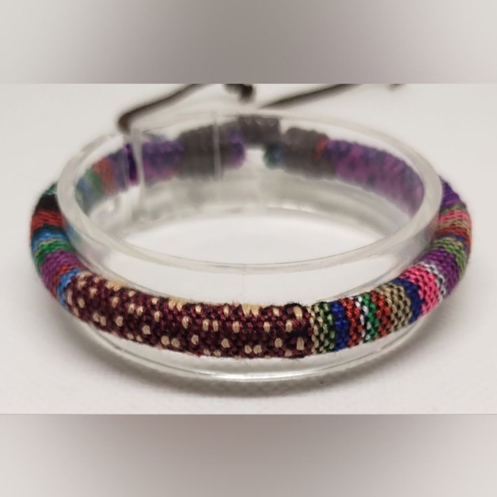 Men's bracelet striped‎ punk new e56